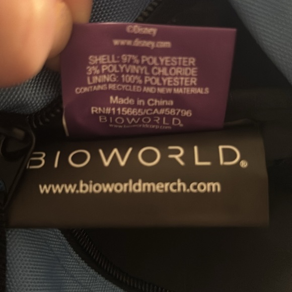 SOLD Bioworld Disney Stitch Fuzzy Figural Backpack - Picture 16 of 16